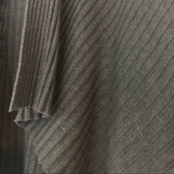 ANTHRO Pure+Good Open Front Sweater Grey - Picture 7 of 8